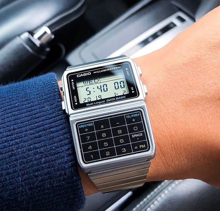 Casio Men's Calculator Watch 46.5mm - DBC-611-1DF (Silver) — photo 2