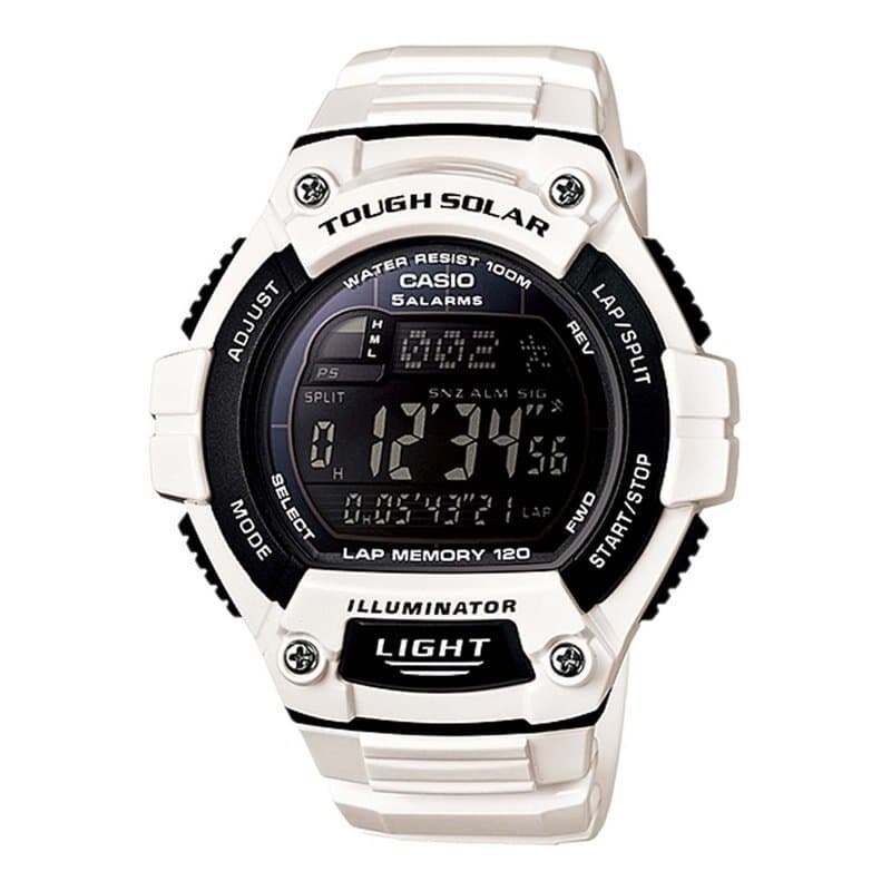 Casio Men's Digital Watch 45.4mm - W-S220C-7BV (White)