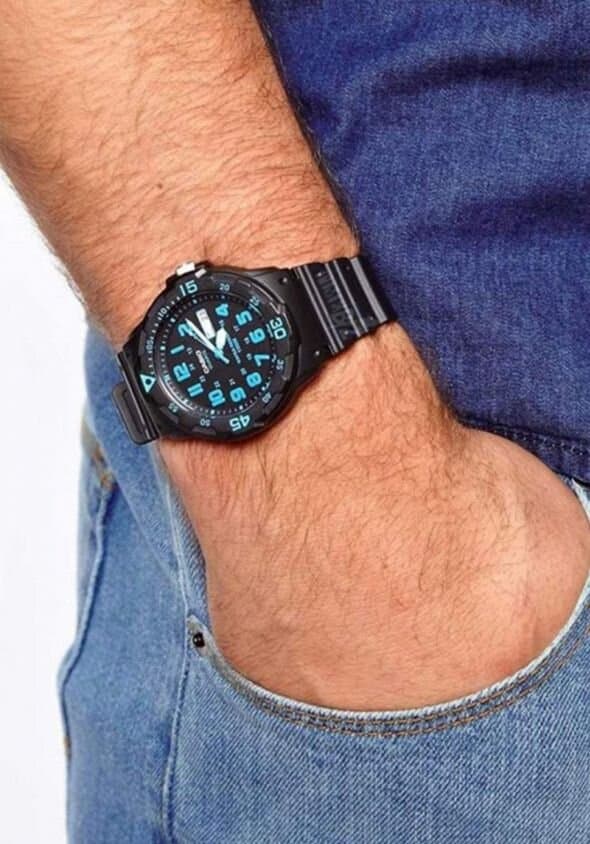 Casio Men's Watch 44.6mm - MRW-200H-2BVDF (Blue) — photo 2