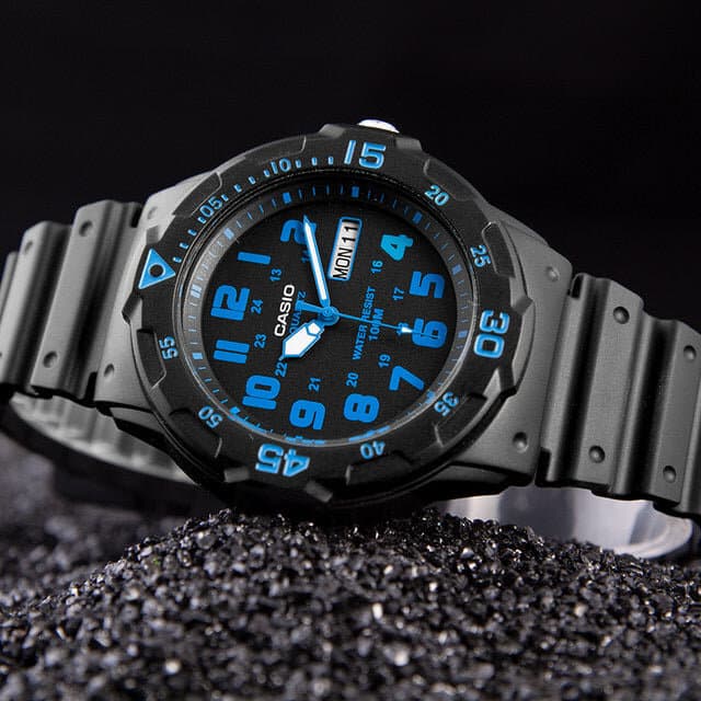 Casio Men's Watch 44.6mm - MRW-200H-2BVDF (Blue) — photo 3