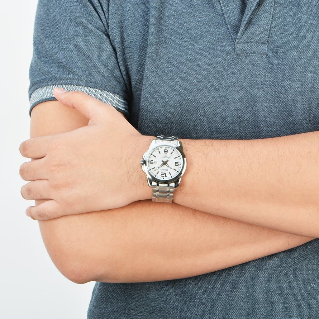 Casio Men's Watch 44.9mm - MTP-1314D-7AVDF (Silver) 3