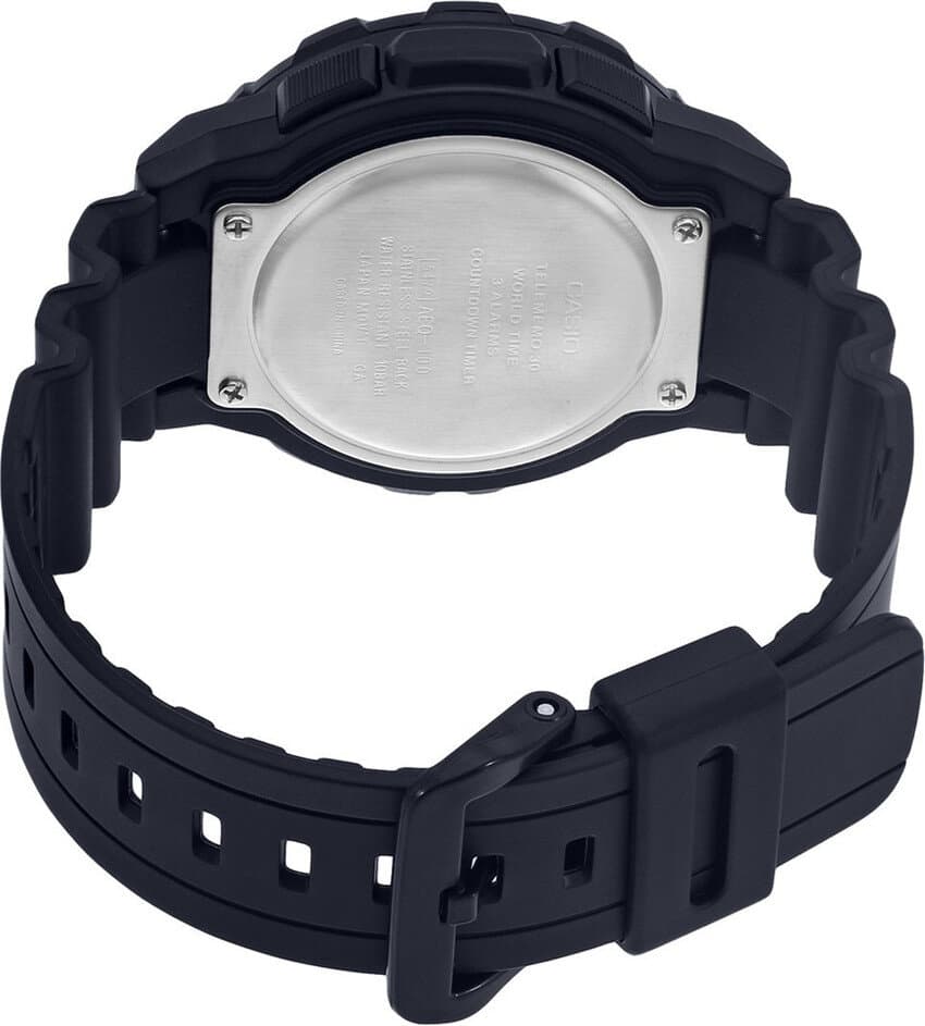 Casio Men's Analog-Digital Watch 48.6mm - AEQ-100BW-9AVDF (Yellow) — photo 3