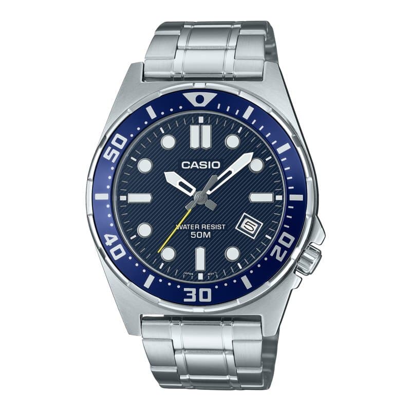 Casio Men's Watch 43.6mm - MTD-135D-2AVDF (Blue)