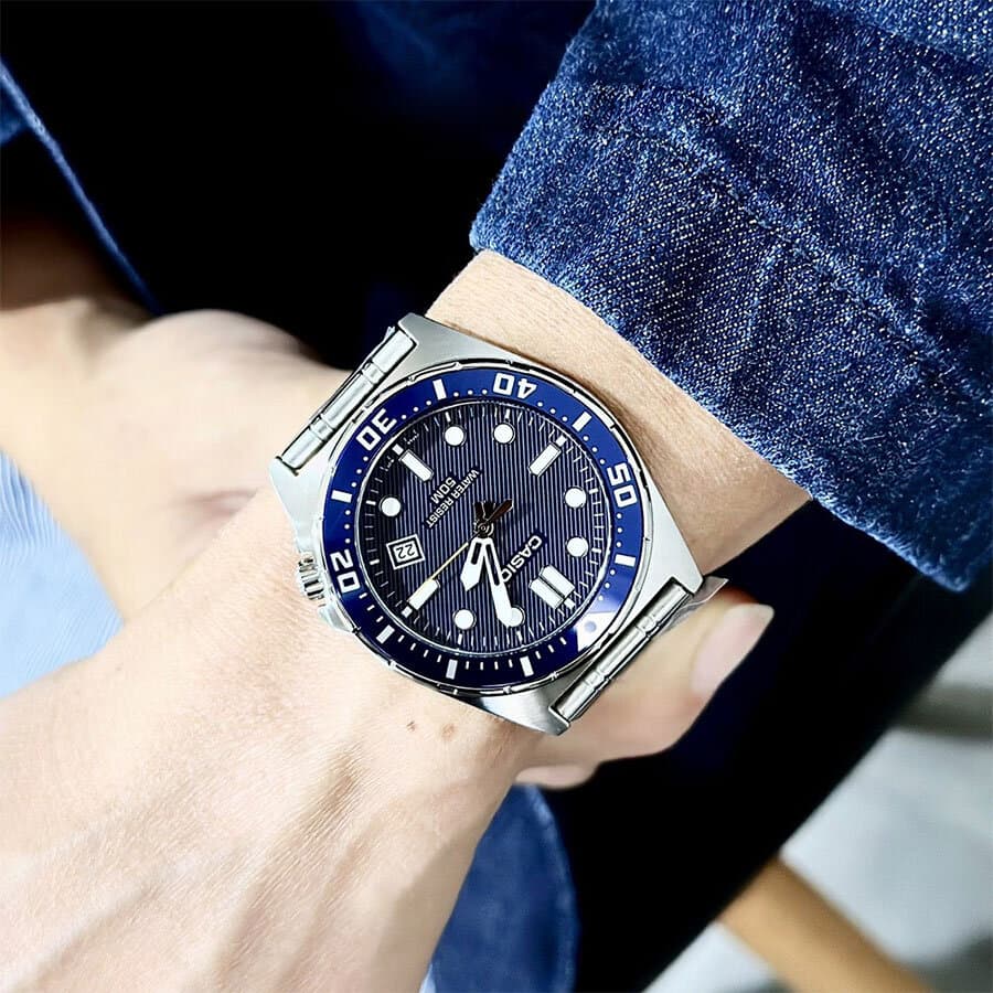 Casio Men's Watch 43.6mm - MTD-135D-2AVDF (Blue) — photo 2