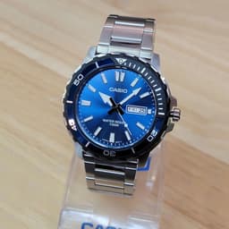 Casio Men's Watch 46.5mm - MTD-125D-2A1VDF (Blue) — photo 3