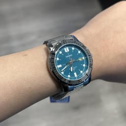 Casio Men's Watch 45mm - MTP-VD01D-3E2 (Green) — photo 2