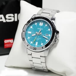 Casio Men's Watch 45mm - MTP-VD01D-3E2 (Green) — photo 4