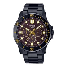 Casio Men's Watch 45.2mm - MTP-VD300B-5EUDF (Brown) — photo 1