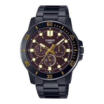 Casio Men's Watch 45.2mm - MTP-VD300B-5EUDF (Brown)