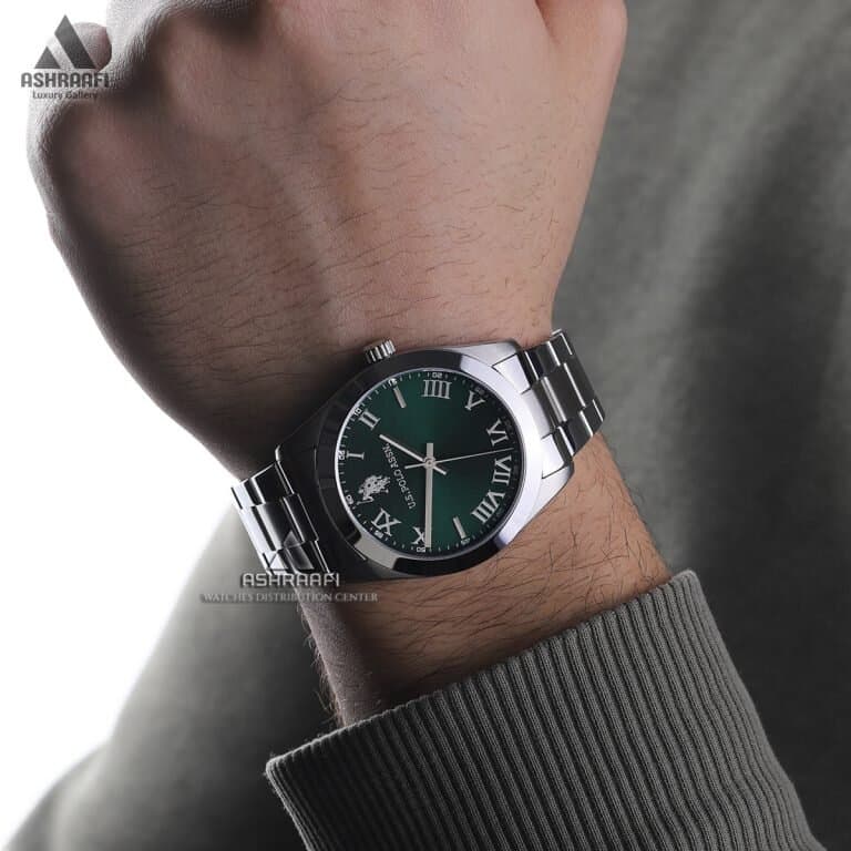 کاتژمێری پیاوانی یو ئێس پۆلۆ ٤٠ ملم - USPA1114-05 (سەوز) — photo 2