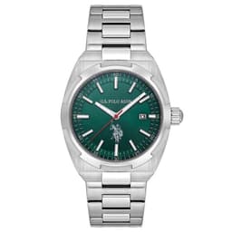 US Polo Men's Watch 42mm - USPA1090-01 (Dark Green) — photo 1