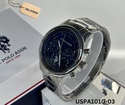 US Polo Men's Watch 45mm - USPA1010-03 (Blue) — photo 4