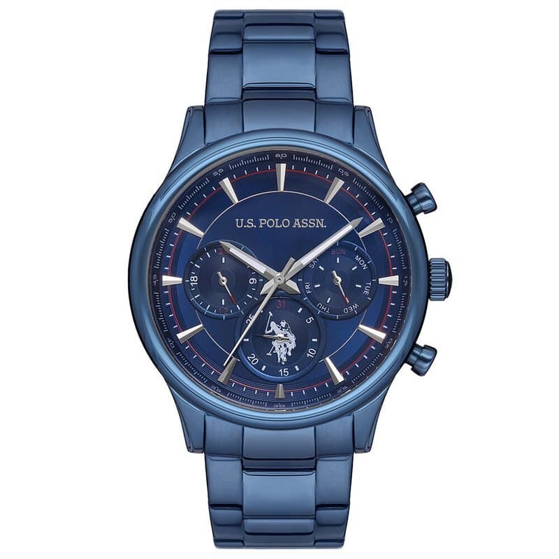 US Polo Men's Watch 45mm - USPA1010-02 (Blue) 1