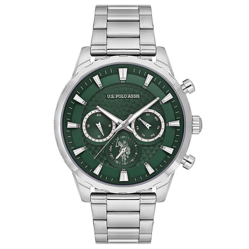 US Polo Men's Watch 45mm - USPA1055B-03 (Black)