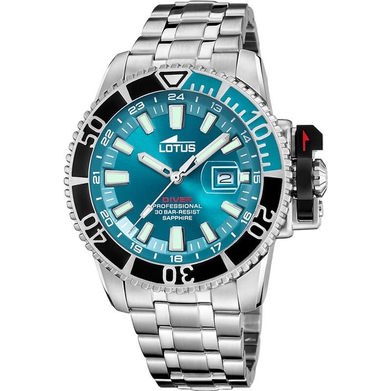 Lotus Men's Diver Watch 46.3mm - 18938/1 (Stainless Steel) 1