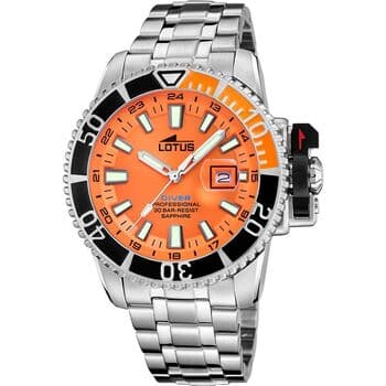 Lotus Men's Diver Watch 46.3mm - 18938/2 (Stainless Steel)