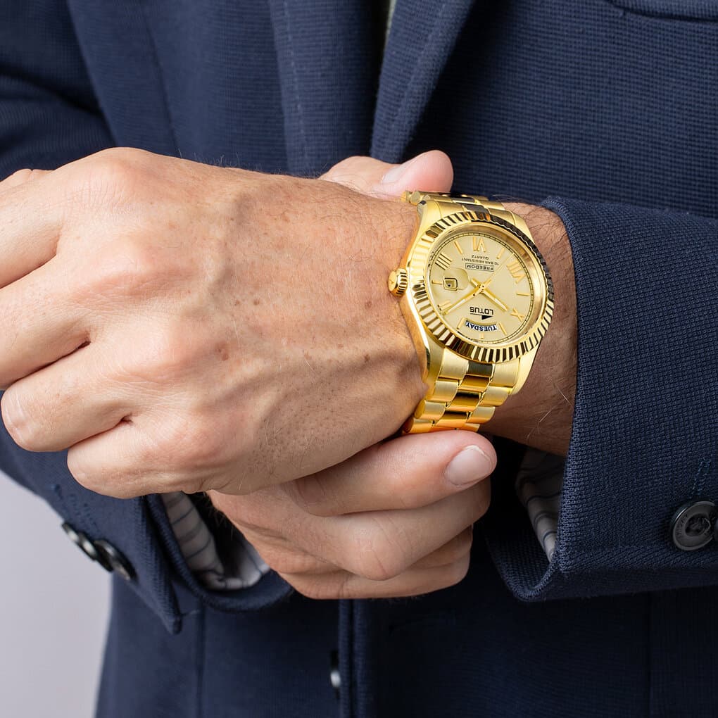 Lotus Men's Watch 41.5mm - 18857/1 (Gold) 2