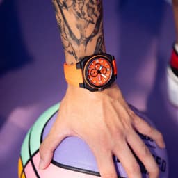 Lotus Men's Chronograph Watch 45mm - 18976/6 (Orange Silicone) — photo 2