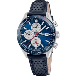 Lotus Men's Chronograph Watch 39.5mm - 18995/5 (Dark Blue Leather) — photo 1