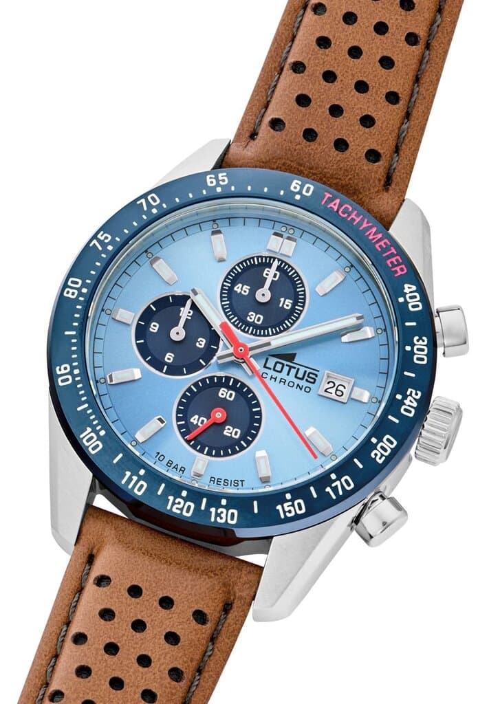 Lotus Men's Chronograph Watch 39.5mm - 18995/2 (Brown Leather) — photo 2