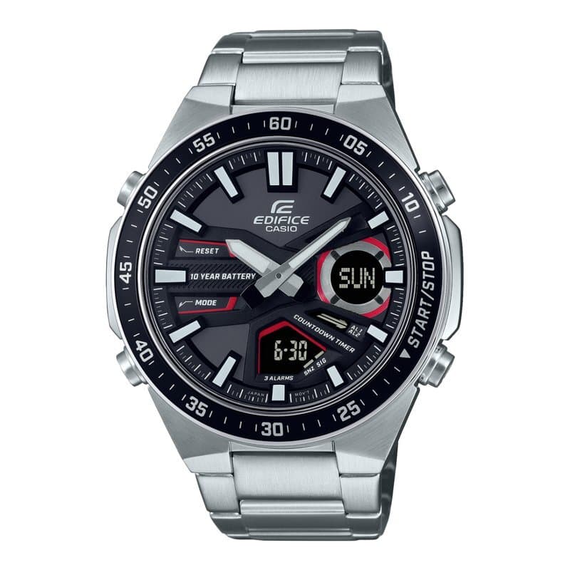 Casio Edifice Men's Watch 46.9mm - EFV-C110D-1A4V (Black)