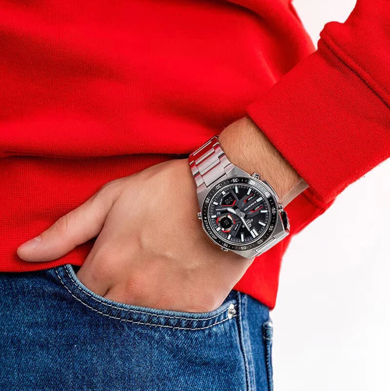 Casio Edifice Men's Watch 46.9mm - EFV-C110D-1A4V (Black) — photo 2