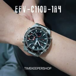 Casio Edifice Men's Watch 46.9mm - EFV-C110D-1A4V (Black) — photo 3