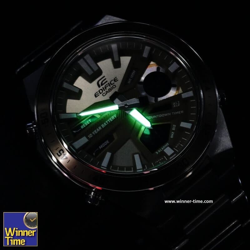 Casio Edifice Men's Watch 46.9mm - EFV-C110D-1A4V (Black) — photo 6