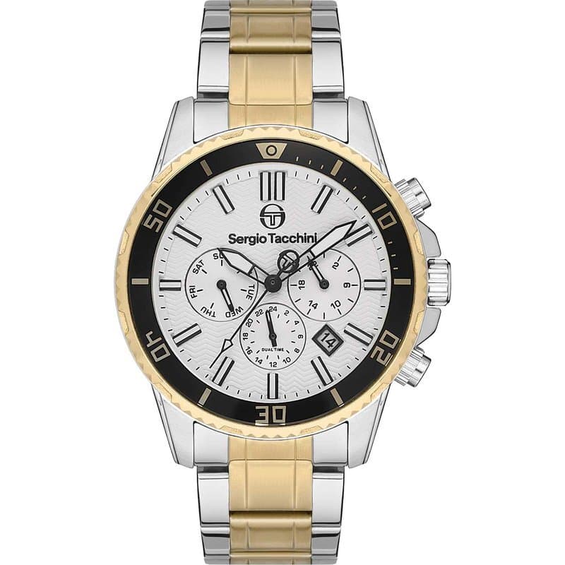 Sergio Tacchini Men's Watch 44mm - ST.1.10212-3 (Stainless Steel)