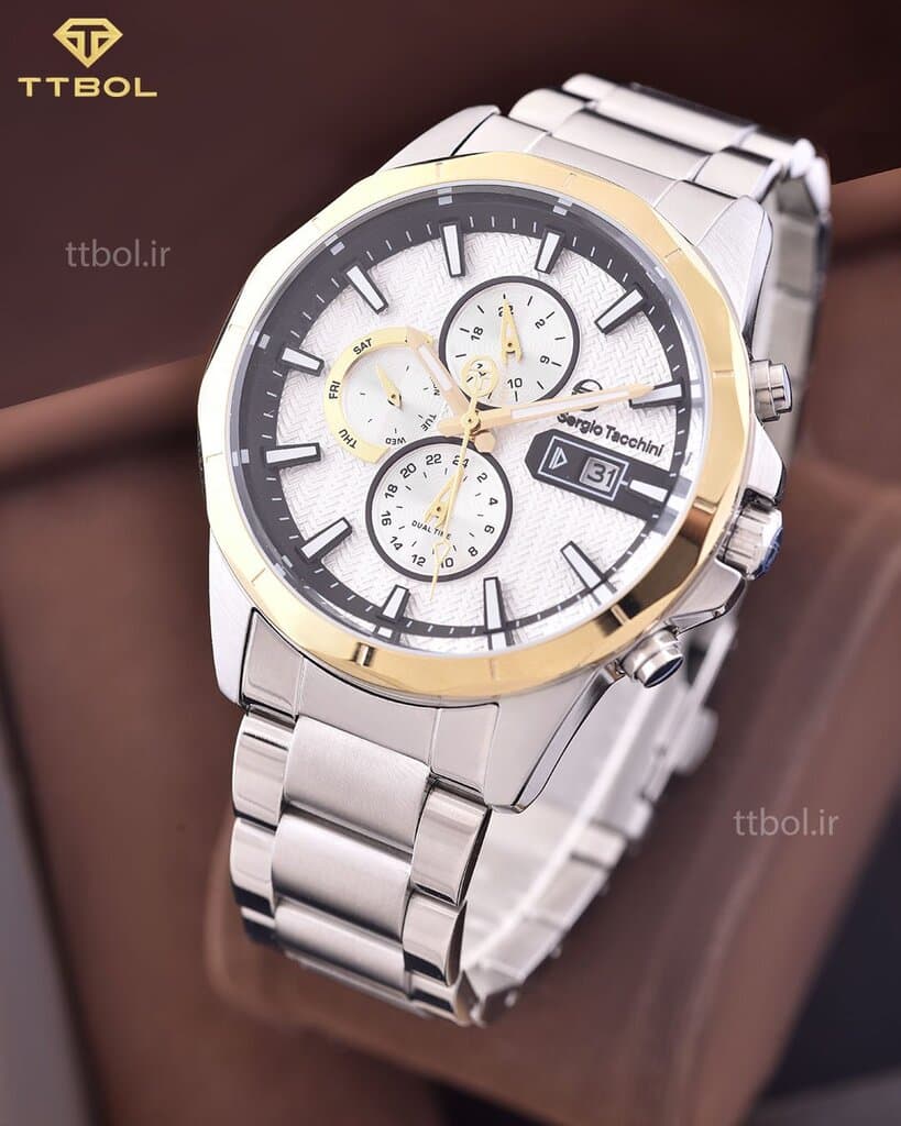Sergio Tacchini Men's Watch 44mm - ST.1.10166-3 (Stainless Steel) — photo 4