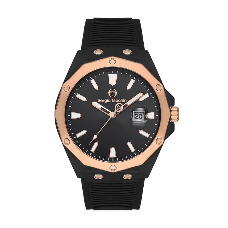 Sergio Tacchini Men's Watch 44mm - ST.1.10197-2 (Silicone)