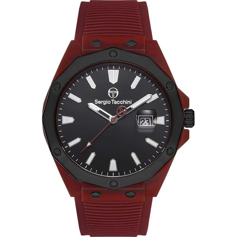 Sergio Tacchini Men's Watch 45mm - ST.1.10197-5 (Silicone) 1