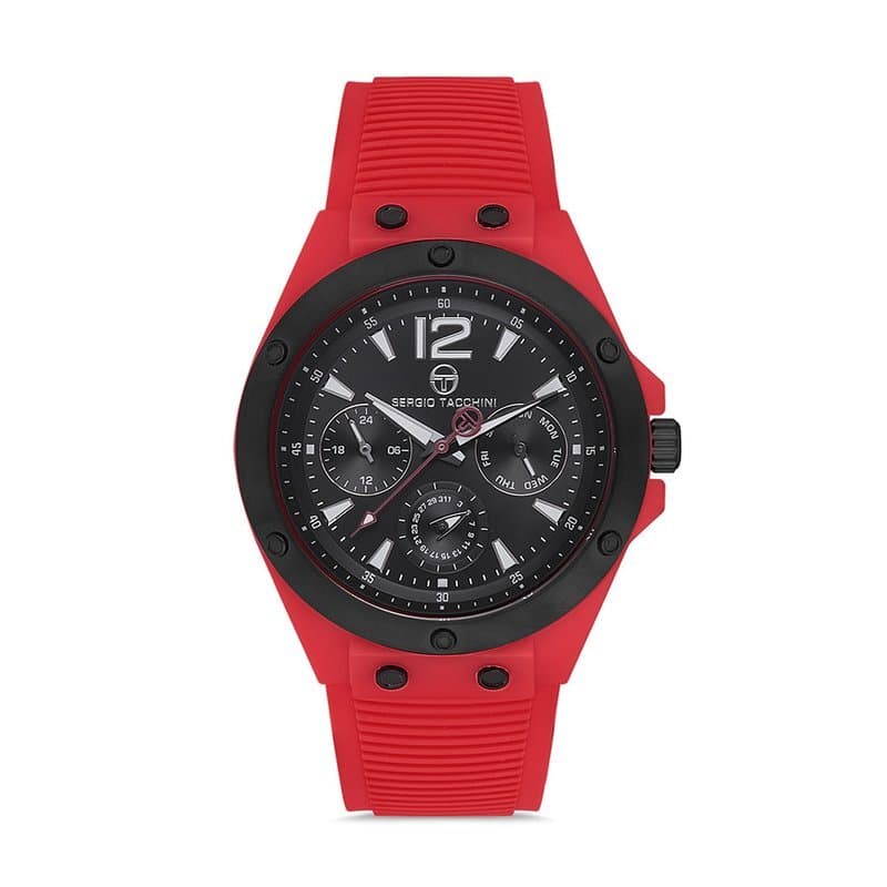 Sergio Tacchini Men's Watch 45mm - ST.1.10142.3 (Silicone) 1