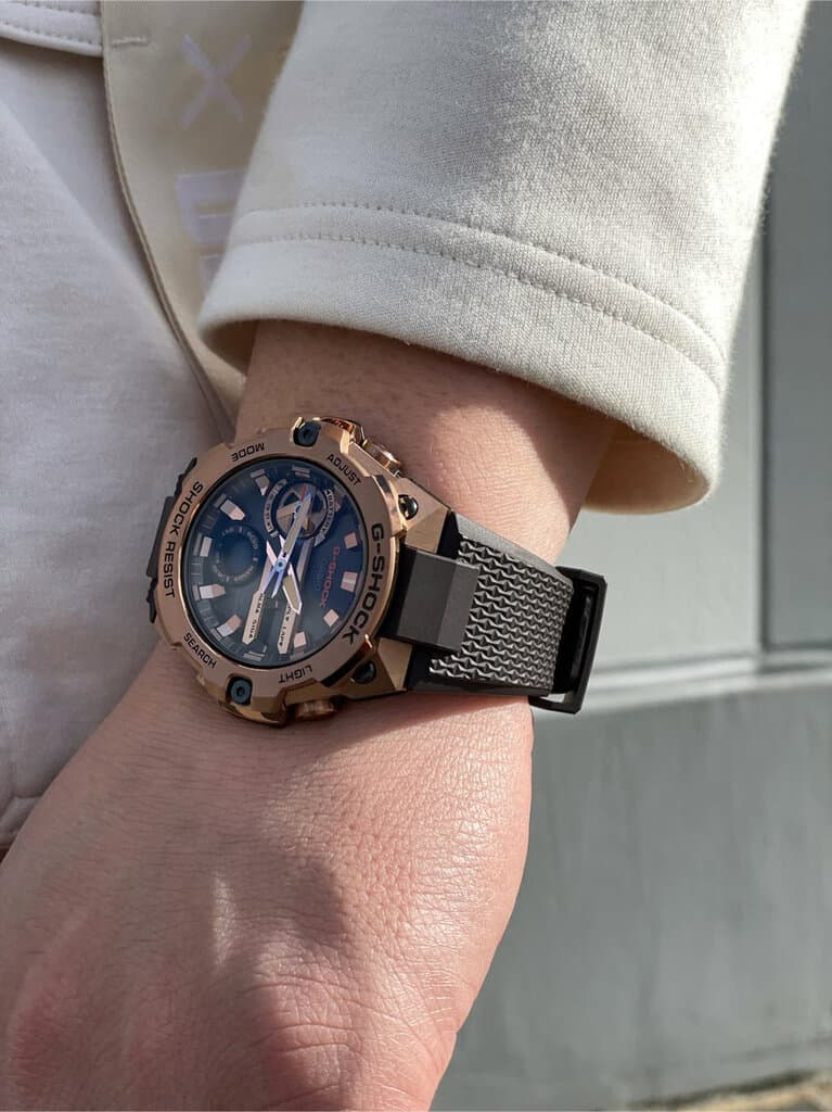 ساعة رجالية كاسيو جي-شوك 49.6mm - GST-B400MV-5ADR (راتنج) — photo 3