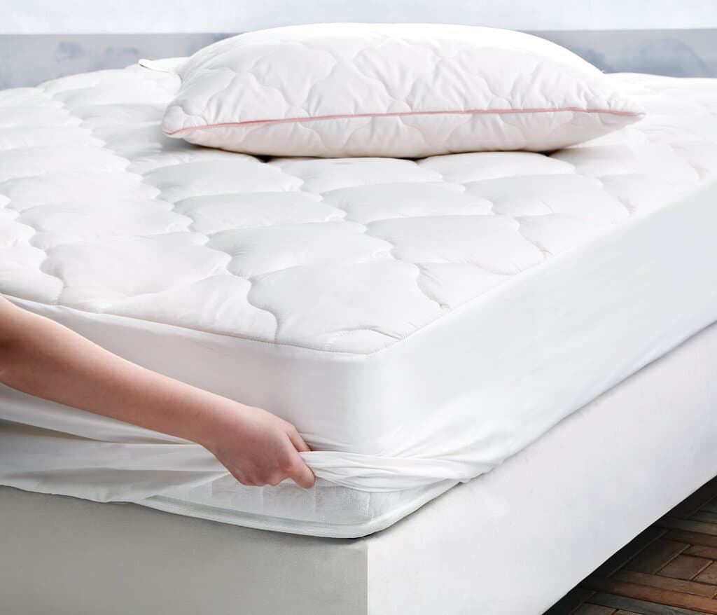 Yataş Bedding Superwashed Wool Mattress Protector - 090x190 cm (White) 1