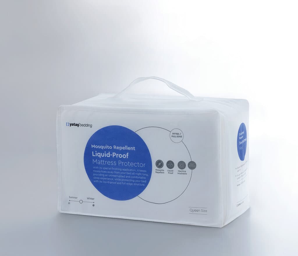 Yataş Bedding Mosquito Repellent Mattress Protector - 100x200 cm (White) 3