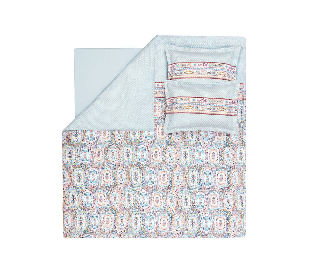 Yataş Bedding Stella - Queen Size 
1- Duvet Cover: 200 x 220 cm
2- Flat Sheet: 240 x 260 cm
3- Pillowcases: 50 x 70 cm (Includes 2 Pieces) (Pink) 4