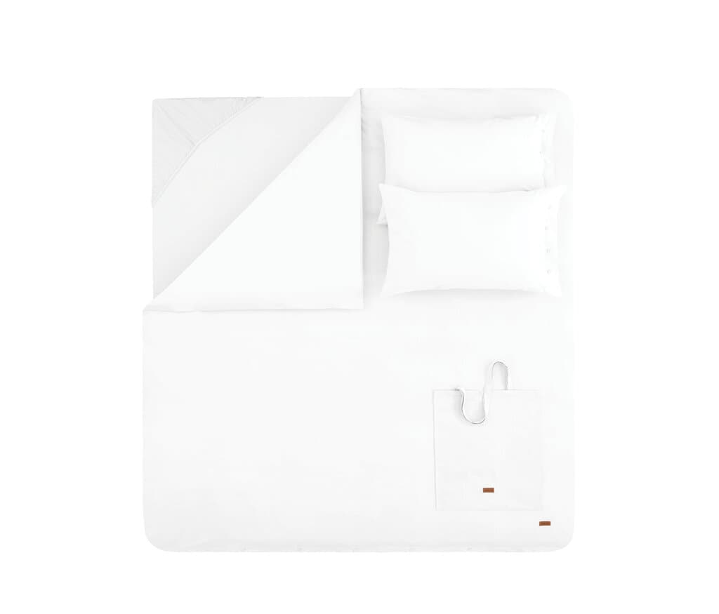 Yataş Bedding Plain - Single Size
1- Duvet Cover: 160x220 cm
2- Flat Sheet: 180x240 cm
3- Pillowcase: 50x70 cm (1 Piece) (White) 3