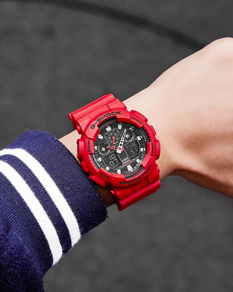 Casio G-Shock Men's Watch 55mm - GA-100B-4A (Resin) — photo 2