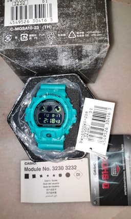 Casio G-Shock Unisex Watch 53.2mm - DW-6900WS-2DRDI (Resin) — photo 4