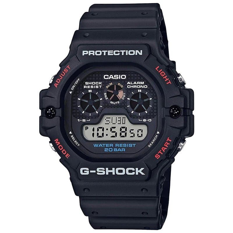 Casio G-Shock Men's Watch 51.4mm - DW-5900-1 (Resin) 1