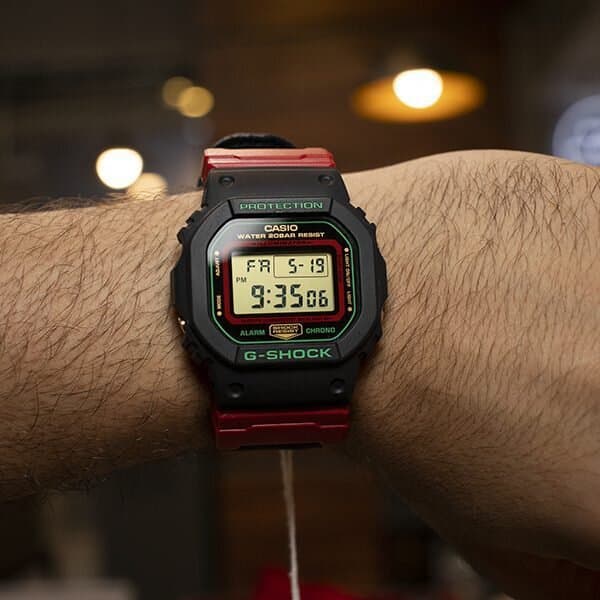 Casio G-Shock Men's Watch 48.9mm - DW-5600THC-1DRDI (Resin) 2