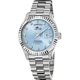 Silver/Light Blue
