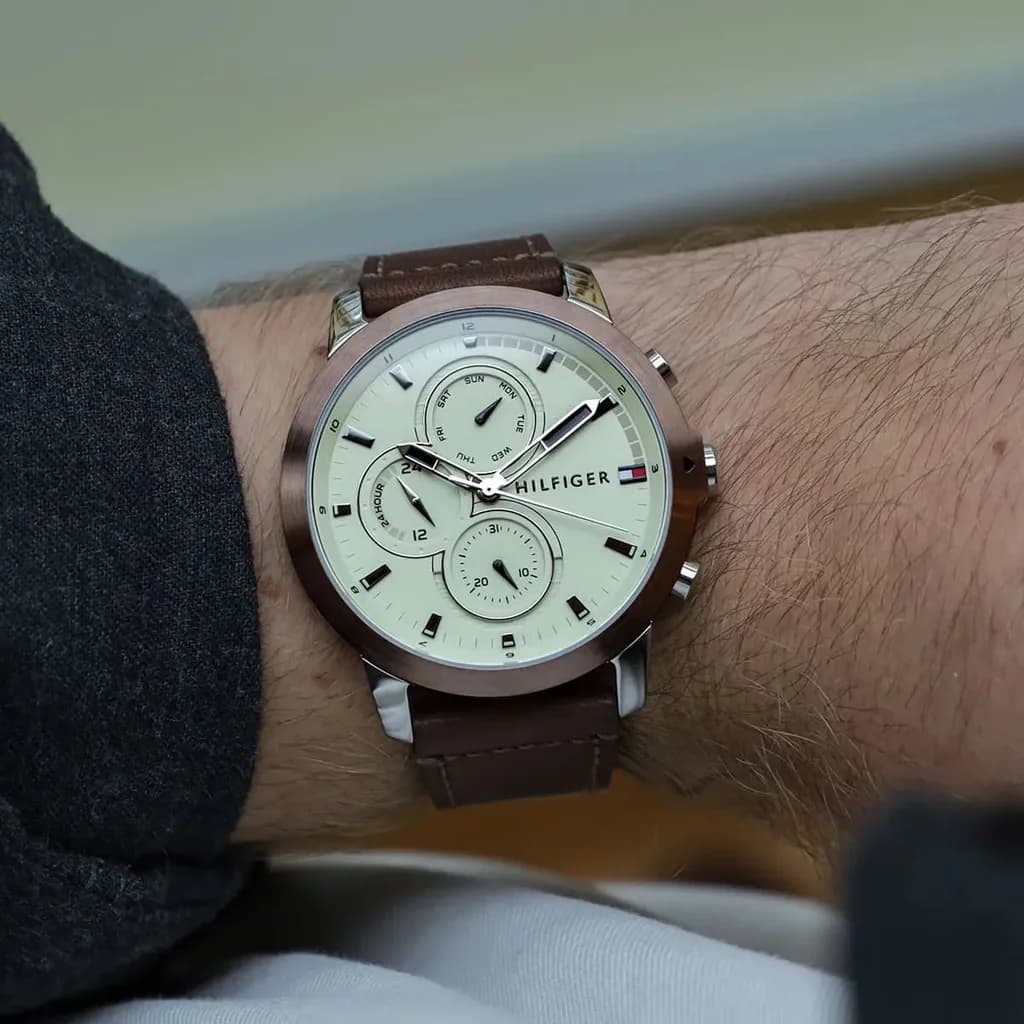 Tommy Hilfiger Men's Watch 44mm - 1792053 (Leather) — photo 2