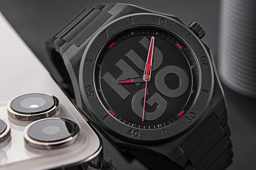 ساعة بوس للرجال 42mm - 1530326 (أسود) — photo 4