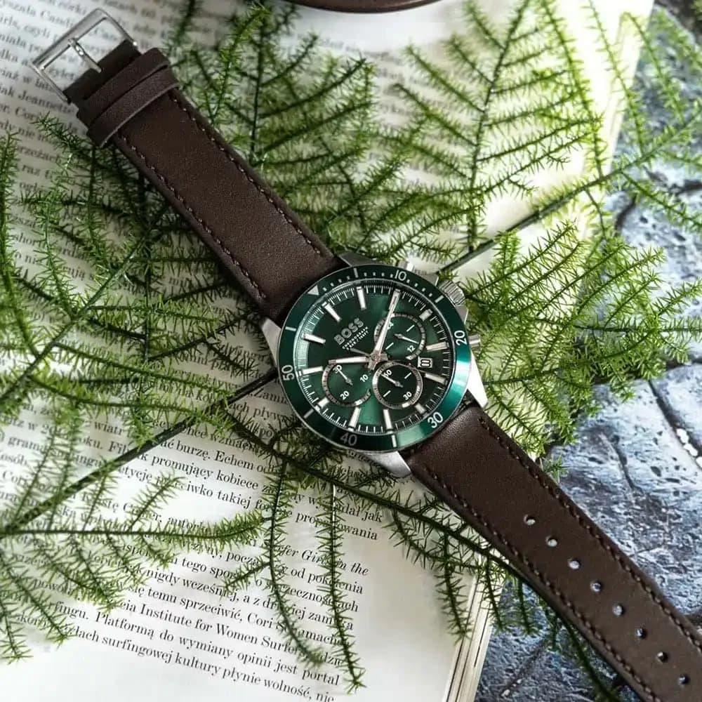 Boss Men's Watch 44mm - 1514098 (Green) — photo 7