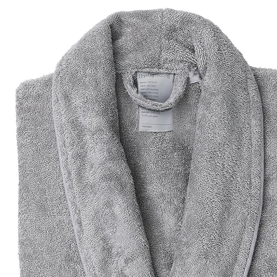 Yataş Bedding Bathrobe - (S/M) (Gray) 3