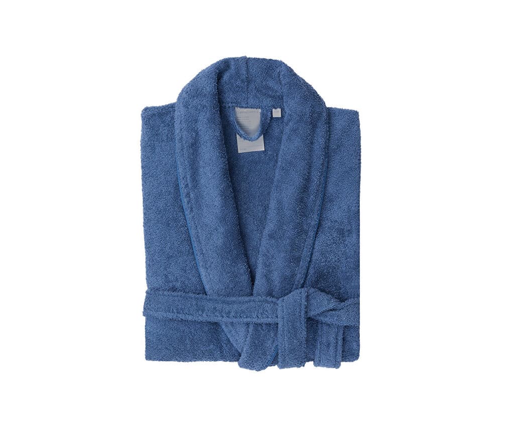 Yataş Bedding Bathrobe - (S/M) (Navy) 1