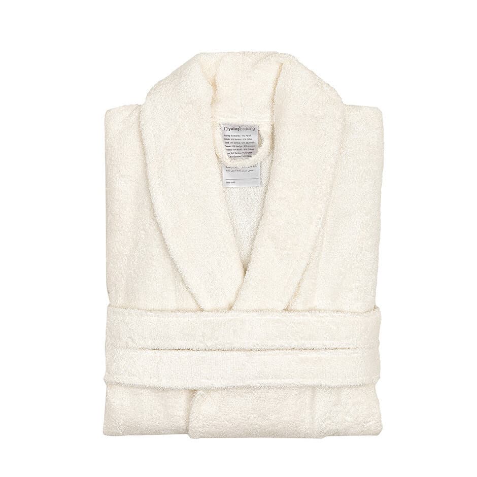 Yataş Bedding Bathrobe - (S/M) (Ecru) 1