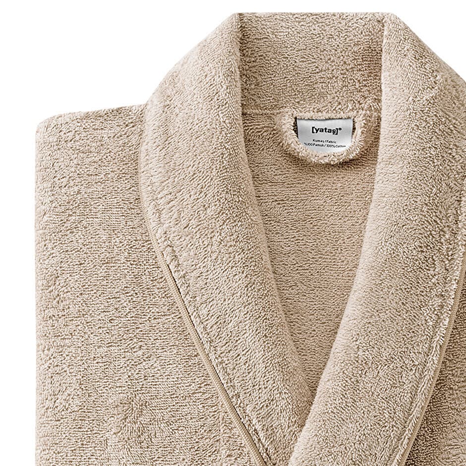 Yataş Bedding Bathrobe - (S/M) (Beige) 3